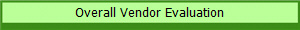Overall Vendor Evaluation